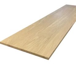 Forestea Tablette chêne massif pleines lames 1800 x 500 x 20 mm- Tablette Bois Et Mélaminé