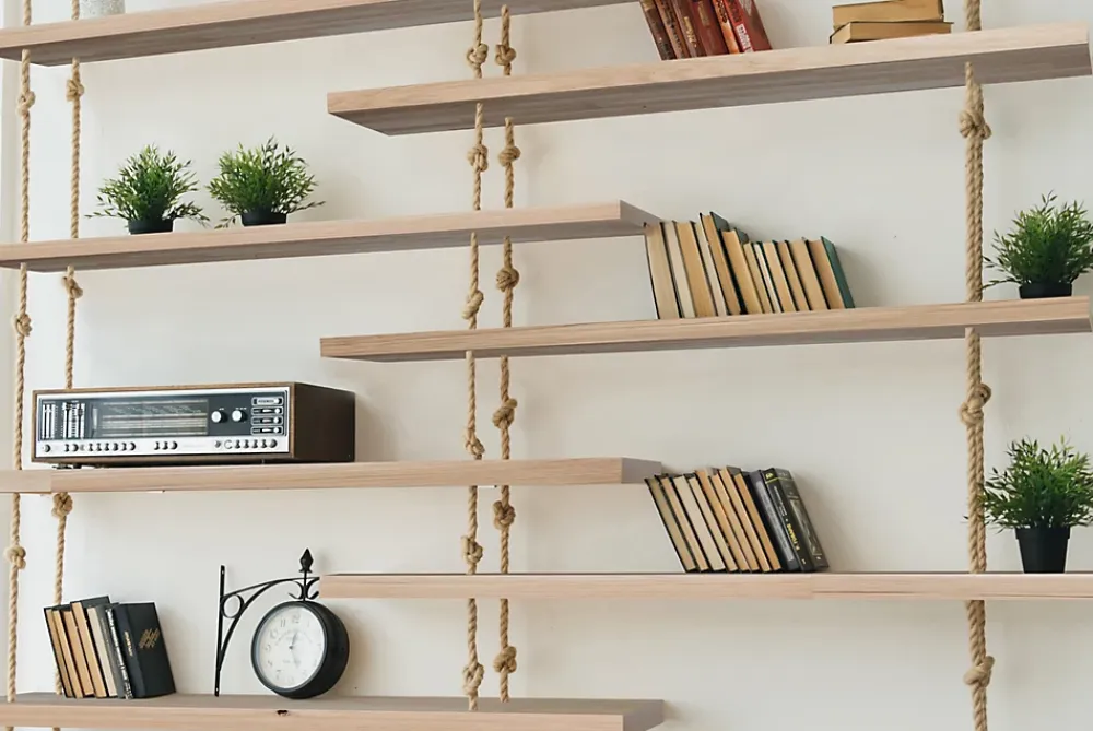 PX Tablette Bois Et Mélaminé<Tablette chêne vintage lamellé collé huilé, L.80 x l.60 cm x Ep.2cm