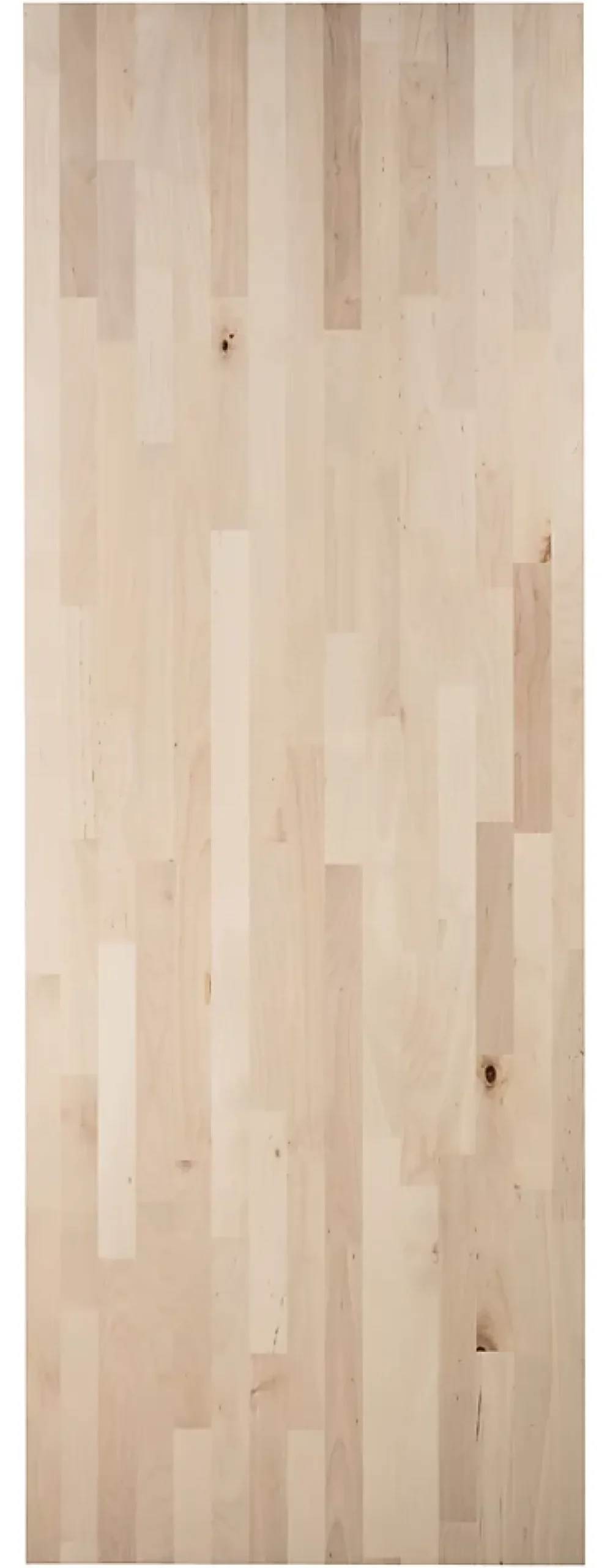 Tablette en bouleau massif 40 x 200 cm, ép.18 mm- Tablette Bois Et Mélaminé