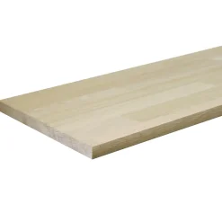 Tablette en chêne massif 50 x 200 cm, ép.18 mm- Tablette Bois Et Mélaminé