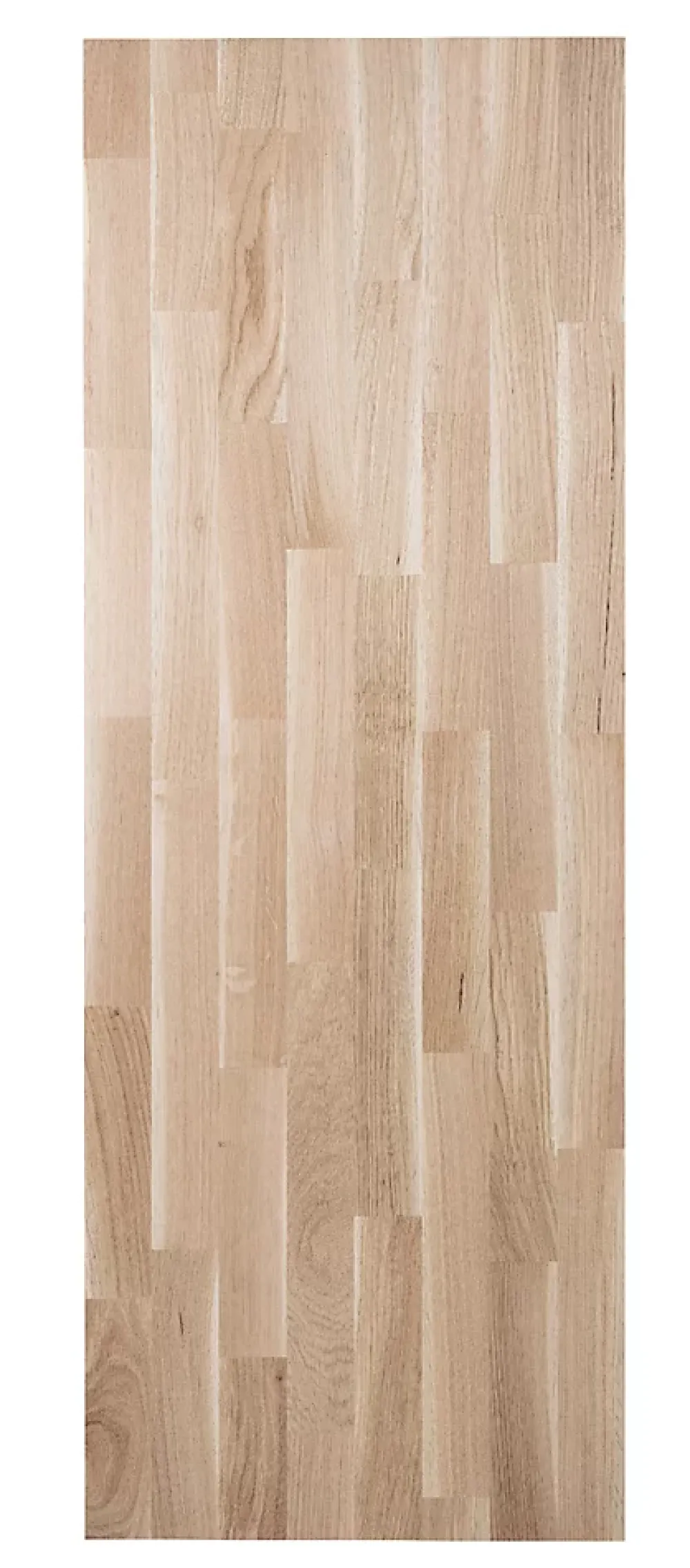 Tablette en chêne massif marron 50 x 200 cm, ép.18 mm- Tablette Bois Et Mélaminé