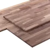 Tablette en noyer massif marron 40 x 200 cm, ép.18 mm- Tablette Bois Et Mélaminé