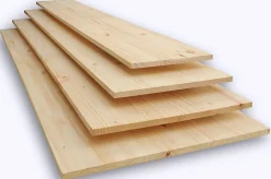 Tablette en pin massif 50 x 200 cm, ép.18 mm PPA18500- Tablette Bois Et Mélaminé