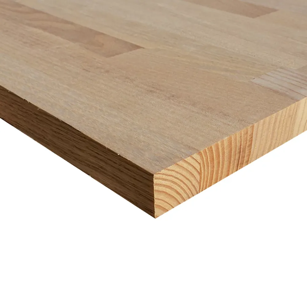 Wood&Sens Tablette Bois Et Mélaminé<Tablette Frêne bois massif, L.200 x l.60 cm, Ep.18 mm