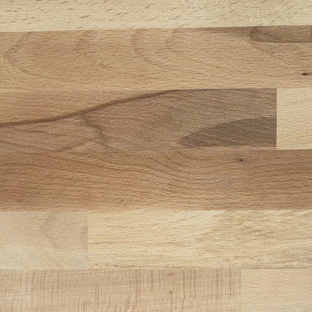 Wood&Sens Tablette Hêtre Massif Lamellé Collé Abouté, L.120 cm x l.40 cm, Ep.18 mm- Tablette Bois Et Mélaminé