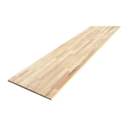 Wood&Sens Tablette Bois Et Mélaminé<Tablette Hêtre Massif Lamellé Collé Abouté, L.200 cm x l.60 cm, Ep.18 mm