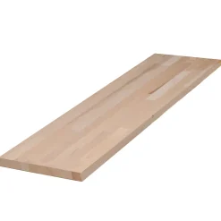 Forestea Tablette hêtre massif lamellé collé abouté 800 x 300 x 18 mm- Tablette Bois Et Mélaminé