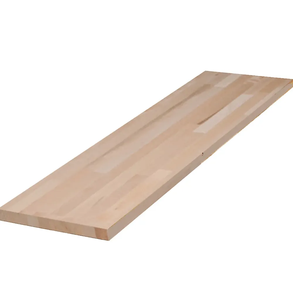 Forestea Tablette hêtre massif lamellé collé abouté 800 x 300 x 18 mm- Tablette Bois Et Mélaminé