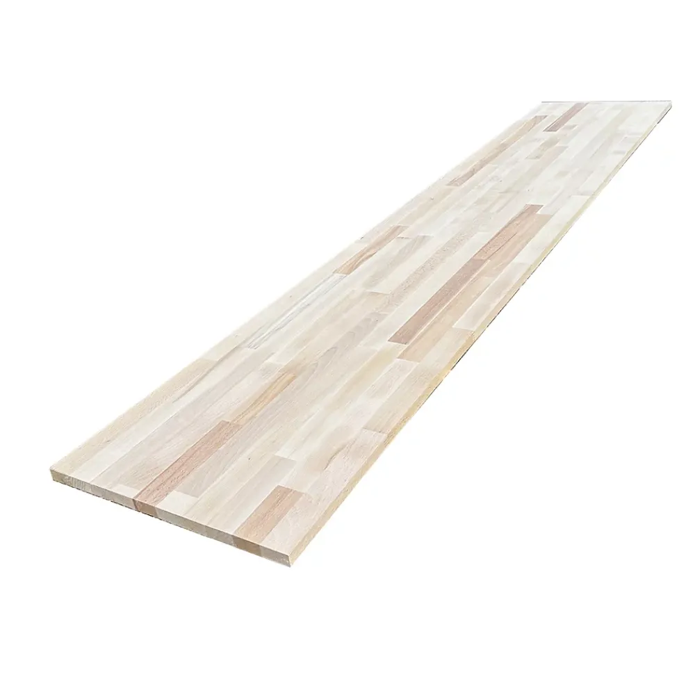 Wood&Sens Tablette Hêtre Massif Lamellé Collé Abouté, L.200 cm x l.30 cm, Ep.18 mm- Tablette Bois Et Mélaminé