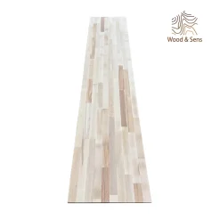 Wood&Sens Tablette Hêtre Massif Lamellé Collé Abouté, L.200 cm x l.30 cm, Ep.18 mm- Tablette Bois Et Mélaminé