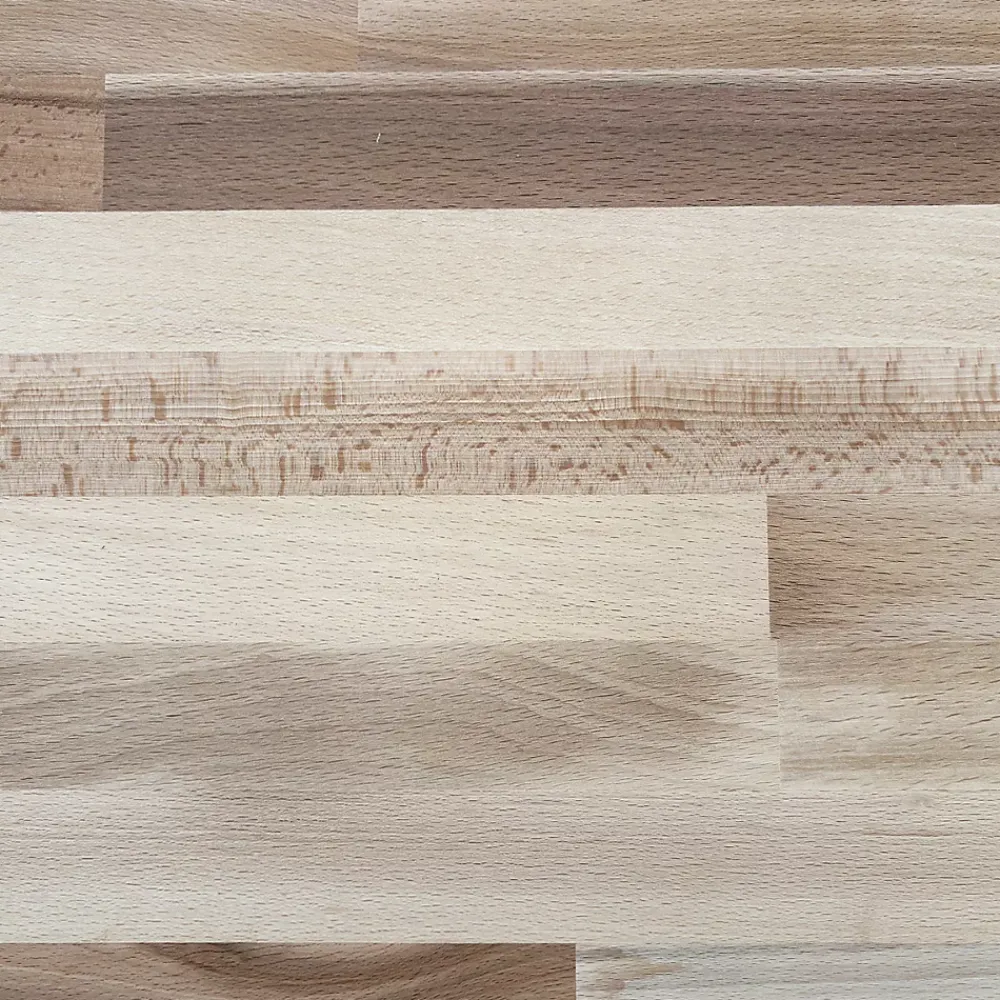 Wood&Sens Tablette Hêtre Massif Lamellé Collé Abouté, L.200 cm x l.40 cm, Ep.18 mm- Tablette Bois Et Mélaminé
