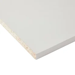 Tablette mélaminé blanc 40 x 250 cm, ép.1,8 cm- Tablette Bois Et Mélaminé