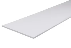 Tablette mélaminé blanc 40 x 120 cm, ép.1,8 cm- Tablette Bois Et Mélaminé