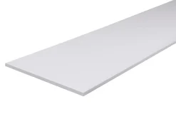 Tablette mélaminé blanc 20 x 120 cm, ép.1,8 cm- Tablette Bois Et Mélaminé