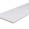 Tablette mélaminé blanc 40 x 200 cm, ép.1,6 cm- Tablette Bois Et Mélaminé