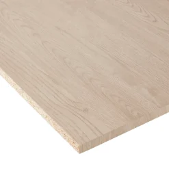 Tablette mélaminé chêne pâle, 120 x 20 cm, ép.18 mm- Tablette Bois Et Mélaminé