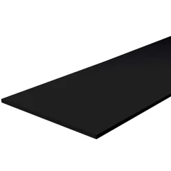 Tablette mélaminé noir Berb 60 x 120 cm,ép.1,8 cm- Tablette Bois Et Mélaminé