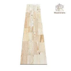 Wood&Sens Tablette Pin noueux, L.200 cm x l.40 cm, Ep.18 mm- Tablette Bois Et Mélaminé