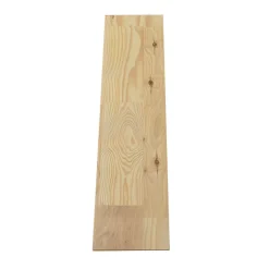 Wood&Sens Tablette Pin Rustique bois massif, L.80 x l.30 cm x Ep.22 mm- Tablette Bois Et Mélaminé