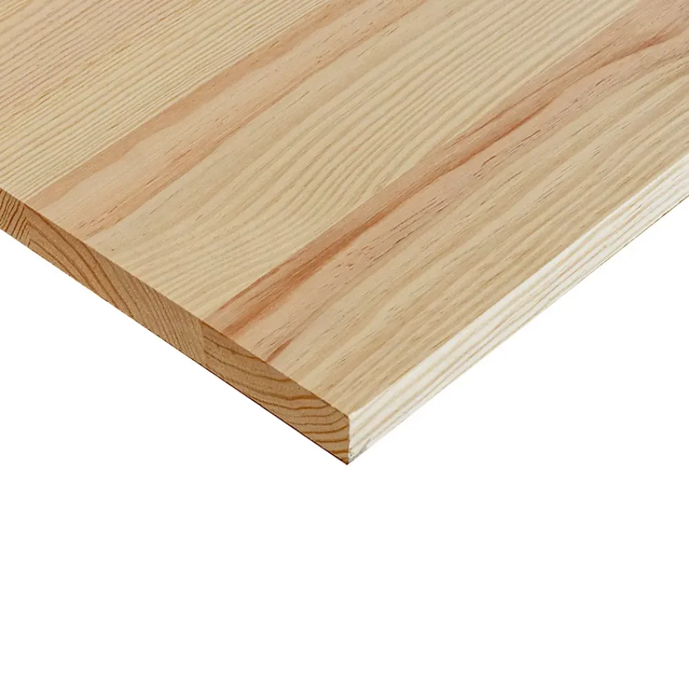 Wood&Sens Tablette Pin Rustique bois massif, L.80 x l.50 cm, Ep.22 mm- Tablette Bois Et Mélaminé