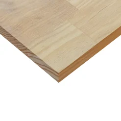 Wood&Sens Tablette Bois Et Mélaminé<Tablette Pin Rustique bois massif, L.80 x l.20 cm x Ep.22 mm