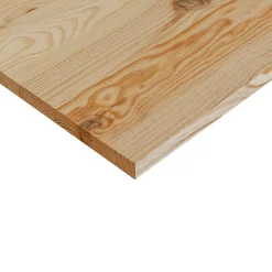 Wood&Sens Tablette Pin Rustique bois massif, L.120 x l.50 cm, Ep.22 mm- Tablette Bois Et Mélaminé