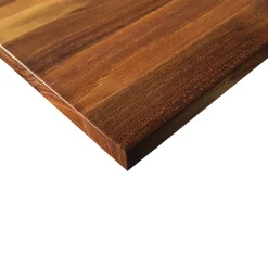 Wood&Sens Tablette Teck huilé bois massif, L.200 x l.40 cm, Ep.18 mm- Tablette Bois Et Mélaminé