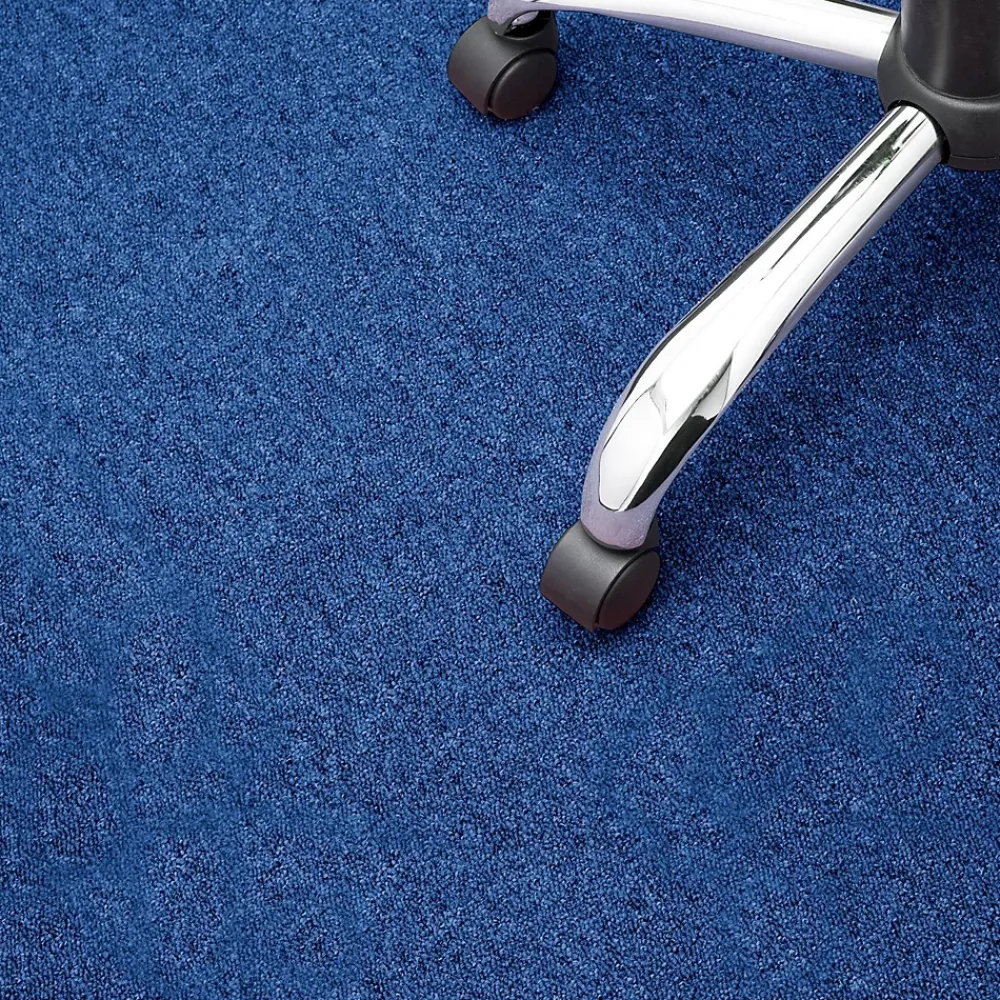 Floordirekt Tapis de couloir Pour Événement Malta Bleu foncé 200 x 100 cm -- Moquette|Moquette