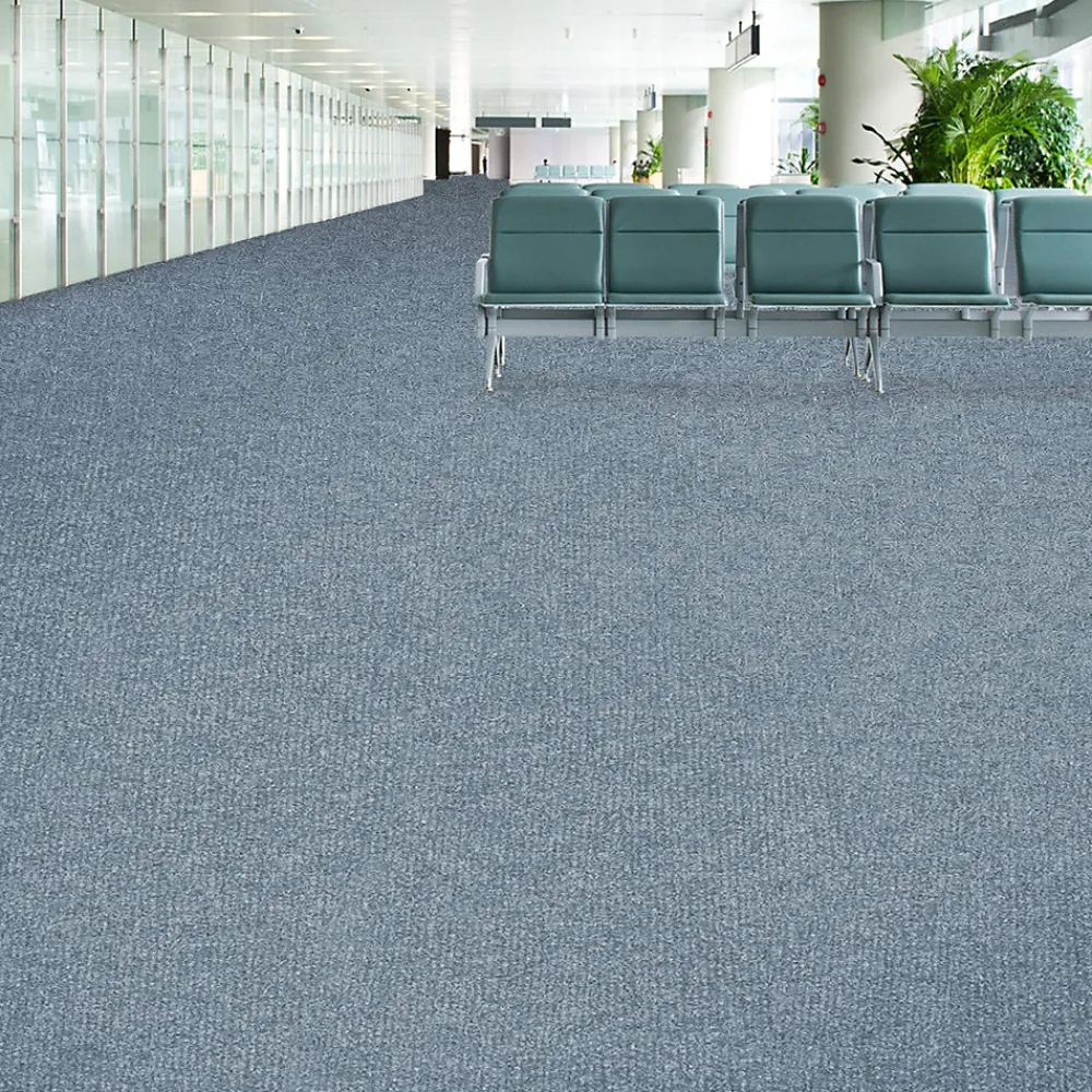 Floordirekt Tapis de couloir Pour Événement Malta Gris 200 x 400 cm -- Moquette|Moquette