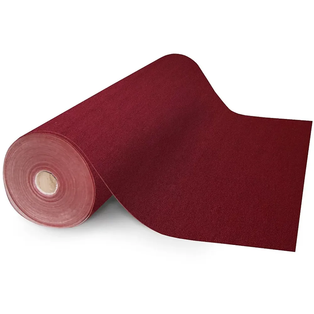 Floordirekt Tapis de couloir Pour Événement Malta Rouge foncé 200 x 450 cm -- Moquette|Moquette