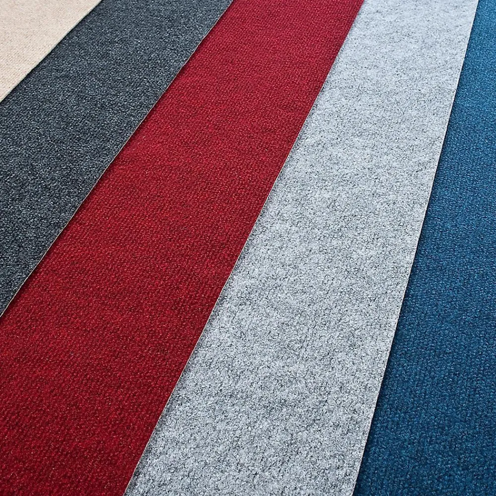 Floordirekt Tapis de couloir Pour Événement Malta Rouge foncé 200 x 450 cm -- Moquette|Moquette