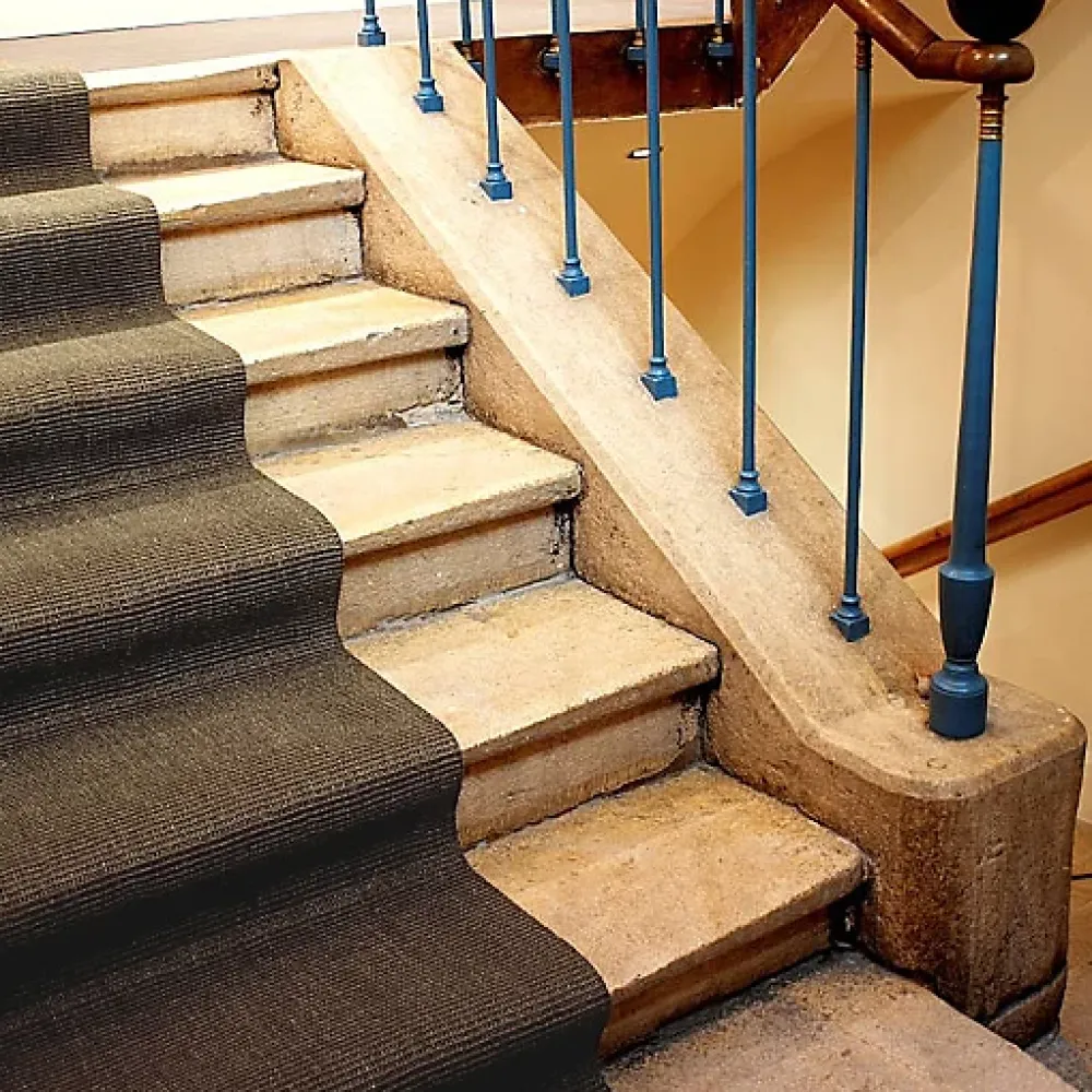 Décoweb Tapis de passage en sisal couloir et escalier - Moka - Rouleau de 0,67m x 9m- Sisal Et Jonc De Mer|Sisal Et Jonc De Mer