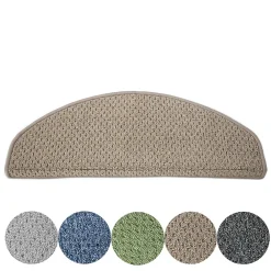 Floordirekt Accessoire D'Escalier<Tapis d'escalier Baleno Beige 23,5 x 65 cm Carré -