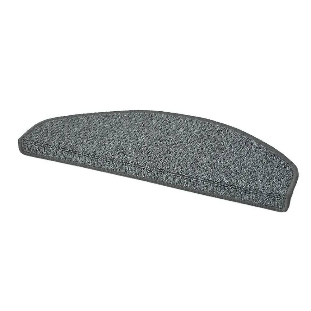 Floordirekt Accessoire D'Escalier<Tapis d'escalier Baleno Gris anthracite 23,5 x 65 cm Demi-circulaire -