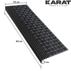 Floordirekt Accessoire D'Escalier<Tapis d'escalier extérieur, antidérapant, Diamond, 25 x 65 cm, 1 pièce -