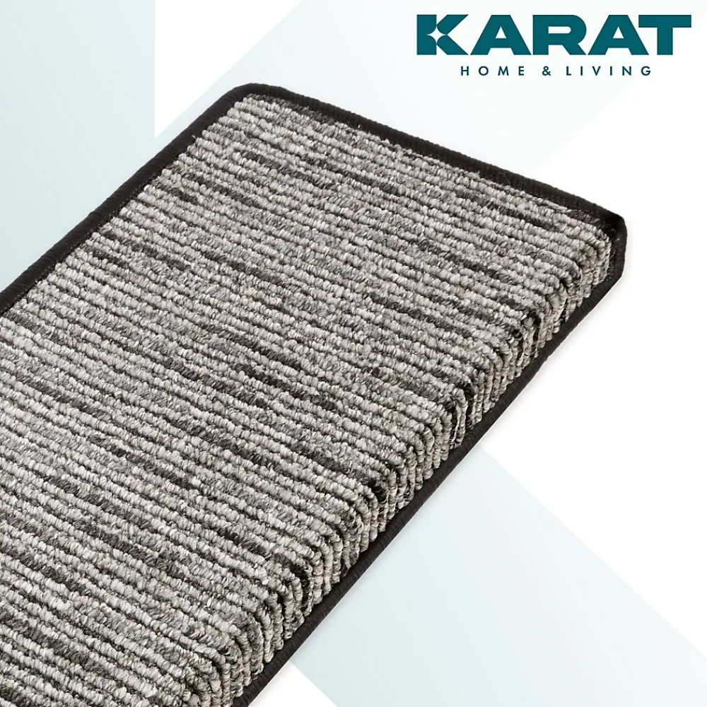 Floordirekt Accessoire D'Escalier<Tapis d'escalier Geneva Anthracite 23,5 X 65 cm Rectangulaire
