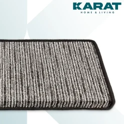 Floordirekt Accessoire D'Escalier<Tapis d'escalier Geneva Anthracite 23,5 X 65 cm Rectangulaire