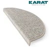 Floordirekt Accessoire D'Escalier<Tapis d'escalier Geneva Gris argenté 23,5 X 65 cm Demi-rond