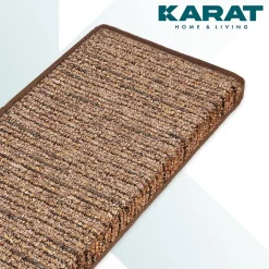 Floordirekt Accessoire D'Escalier<Tapis d'escalier Geneva Marron clair 23,5 X 65 cm Rectangulaire