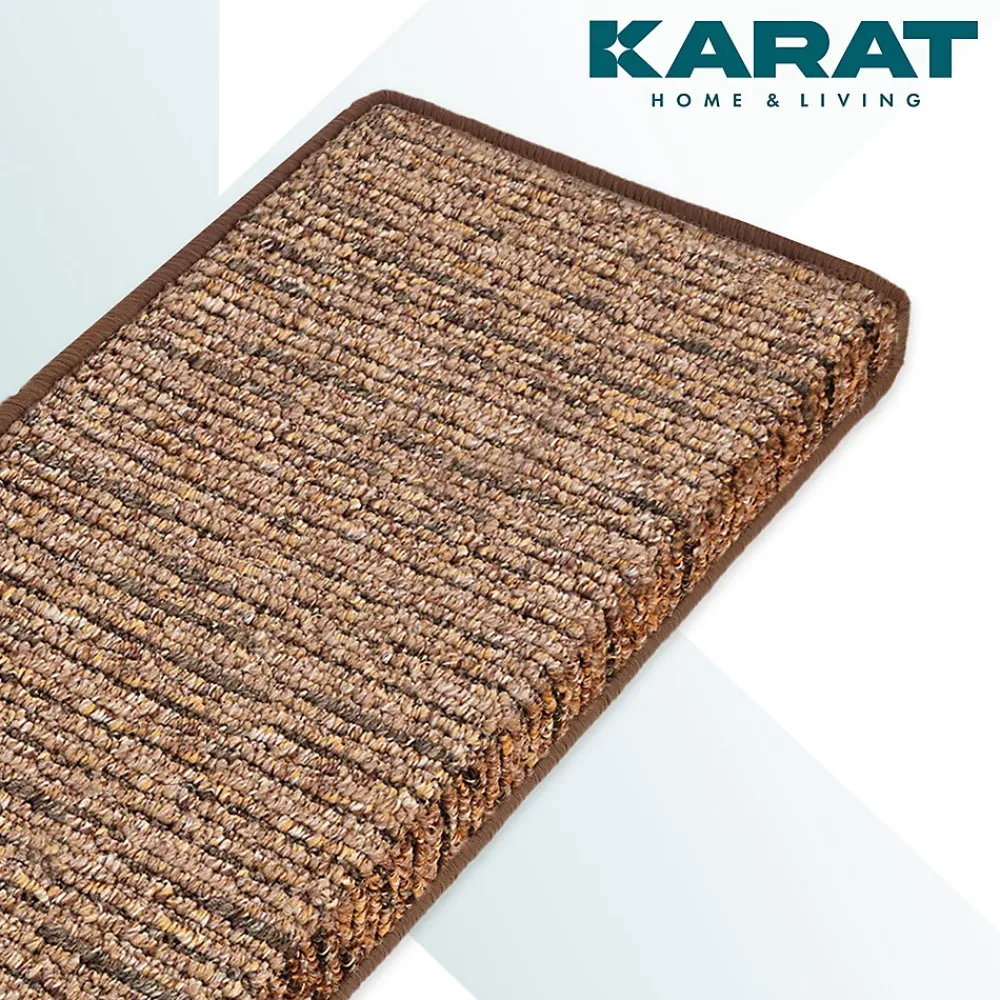 Floordirekt Accessoire D'Escalier<Tapis d'escalier Geneva Marron clair 23,5 X 65 cm Rectangulaire