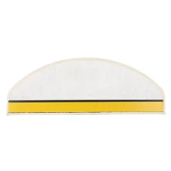 Floordirekt Accessoire D'Escalier<Tapis d'escalier Kalkutta Beige Demi-circulaire 23,5 x 65 cm