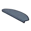 Floordirekt Accessoire D'Escalier<Tapis d'escalier London Bleu clair 23,5 x 65 cm Demi-circulaire