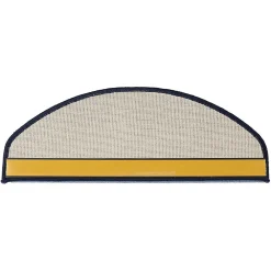 Floordirekt Accessoire D'Escalier<Tapis d'escalier London Bleu clair 23,5 x 65 cm Demi-circulaire