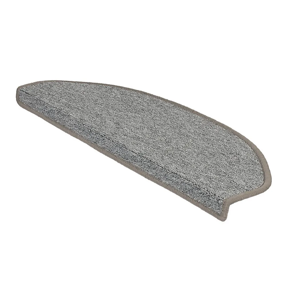 Floordirekt Accessoire D'Escalier<Tapis d'escalier London Gris clair 23,5 x 65 cm Demi-circulaire