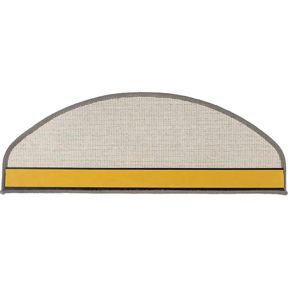 Floordirekt Accessoire D'Escalier<Tapis d'escalier London Gris clair 23,5 x 65 cm Demi-circulaire