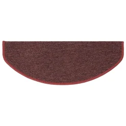 Floordirekt Accessoire D'Escalier<Tapis d'escalier London Vin rouge 23,5 x 65 cm Demi-circulaire