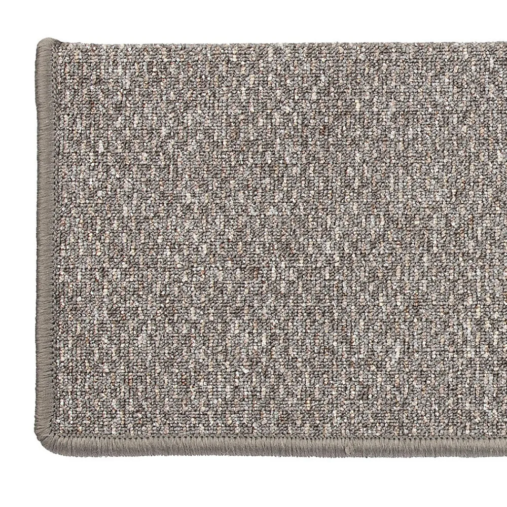 Floordirekt Tapis d'escalier Ponto Gris Rectangulaire 23,5 x 65 cm -- Accessoire D'Escalier