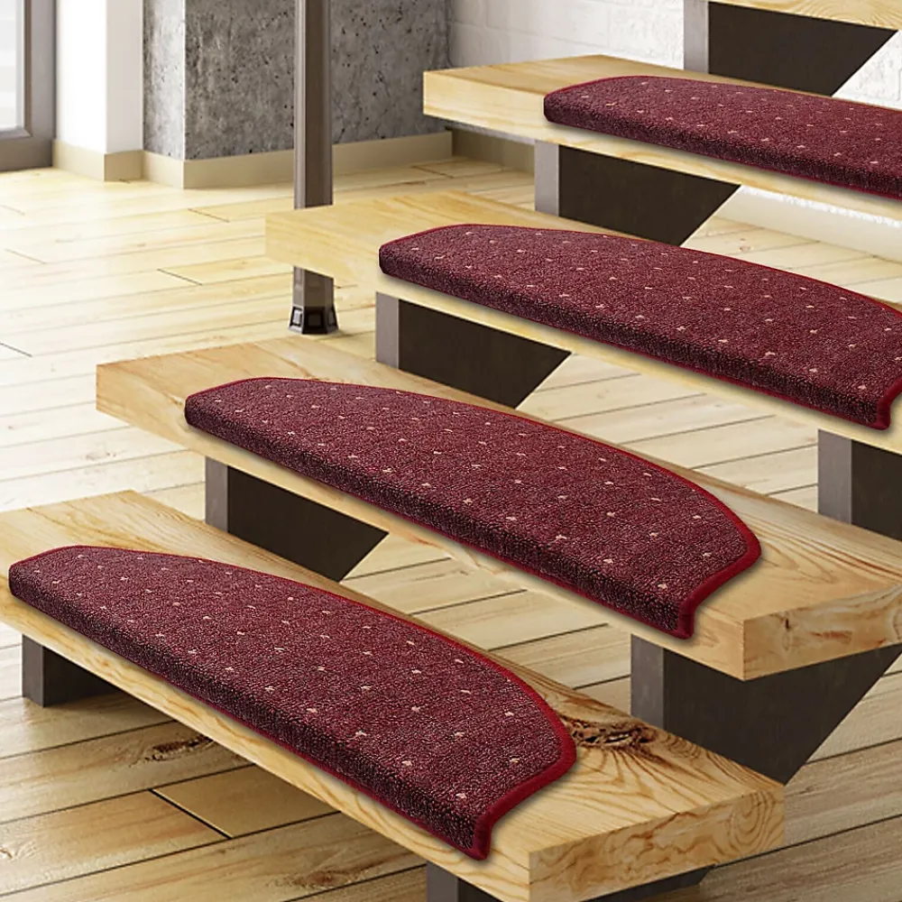 Floordirekt Accessoire D'Escalier<Tapis d'escalier Rapido Mauve Demi-circulaire -