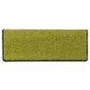 Floordirekt Tapis d'escalier Shaggy Sphinx Rectangulaire 23,5 x 65 cm Vert -- Accessoire D'Escalier