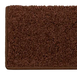 Floordirekt Accessoire D'Escalier<Tapis d'escalier Shaggy Sphinx Rectangulaire 23,5 x 65 cm Marron -